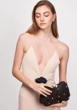 Gustavia in Black Raffia