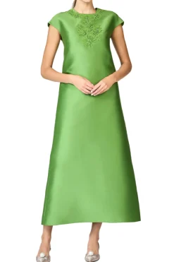Gwendolyn Gown in Green Garnet