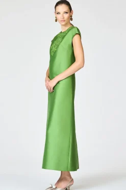 Gwendolyn Gown in Green Garnet