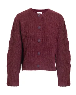 Hale Cardigan in Raisin