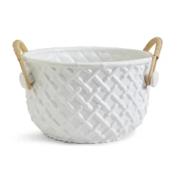 Hampton Faux Bamboo Fretwork Party Bucket