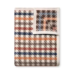 Hampton Houndstooth Blanket