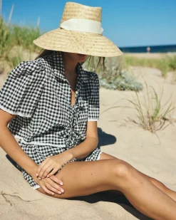 Hanna Set in Black Gingham