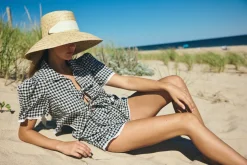 Hanna Set in Black Gingham