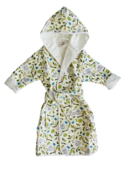 Happy Monkey Bathrobe