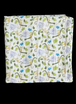 Happy Monkey Shawl Blanket