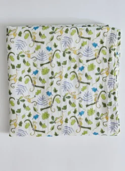 Happy Monkey Shawl Blanket