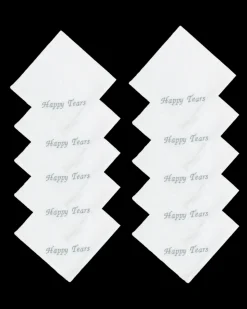 Happy Tears Handkerchiefs, Set of 10