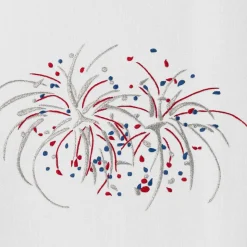 Happy 4th Fireworks Hand Towel