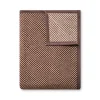 Harborview Herringbone Chocolate Blanket