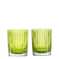 Harmonie Double Old Fashion Tumbler, Moss Set of 2