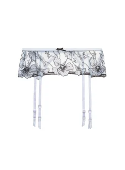 Harper Embroidery Garter Belt