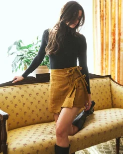 Harriet Skirt in Ochre