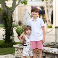 Hart Shorts in Rhode Island Red Seersucker