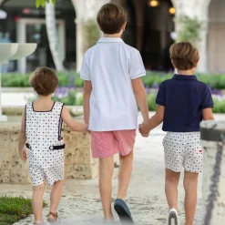 Hart Shorts in Rhode Island Red Seersucker