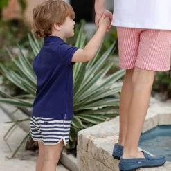 Hart Shorts in Rhode Island Red Seersucker