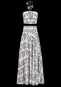 Hava Bustier in Paisley