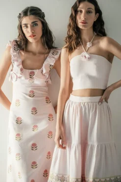 Hava Bustier in Pink