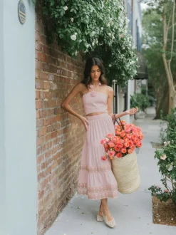 Hava Bustier in Pink