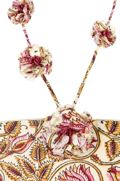 Hava Bustier in Pink Lotus