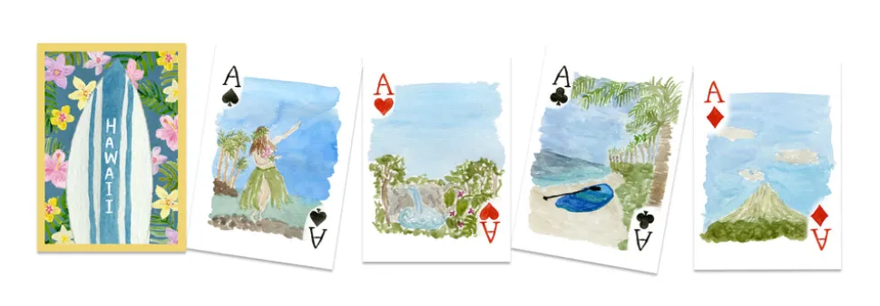 Hawaii Playing Cards