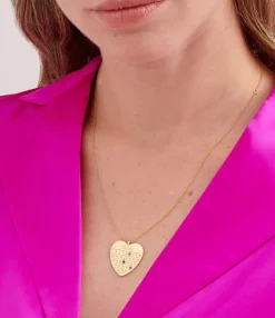 Heart Diamond Days Calendar Necklace