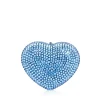 Heart Miniature Pillbox in Light Sapphire