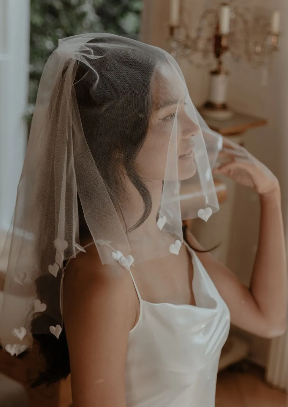 Heart Trim Veil