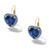Heart-Shaped Blue Sapphire Cocktail Drops