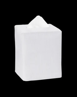 Heirloom Estate Boutique Tissue Box Cover, Italian Linen 7 Colors