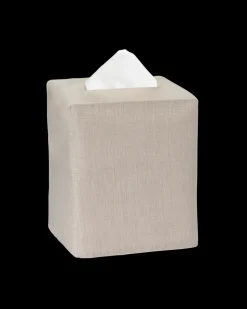Heirloom Estate Boutique Tissue Box Cover, Italian Linen 7 Colors