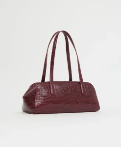 Helios in Oxblood Croc