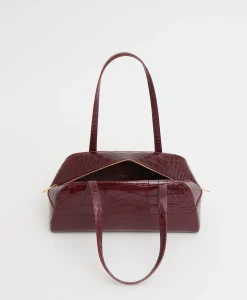 Helios in Oxblood Croc