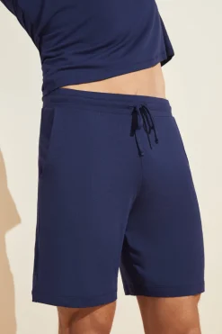 Henry TENCEL™ Modal Short PJ Set in True Navy
