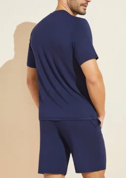 Henry TENCEL™ Modal Short PJ Set in True Navy