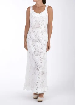 Hera Maxi Dress in White