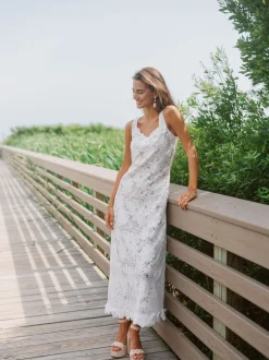 Hera Maxi Dress in White