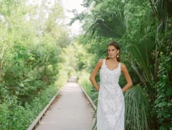 Hera Maxi Dress in White