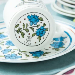 Heritage Bachelor Button Mug