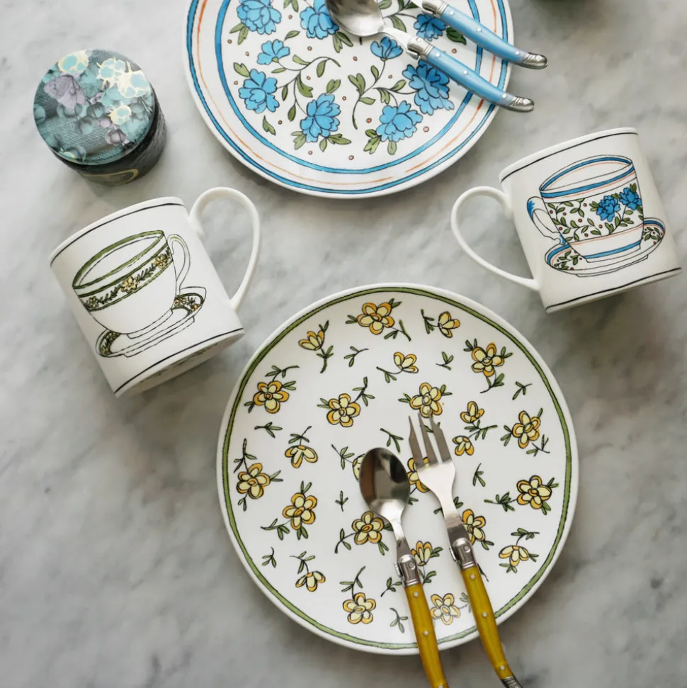 Heritage Bachelor Button Mug