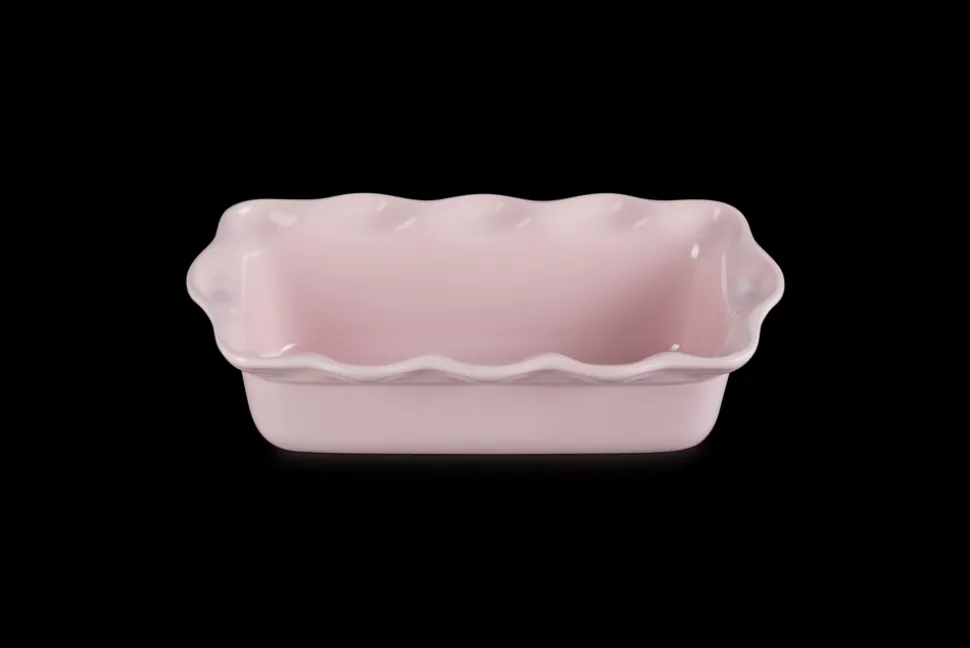 Heritage Fluted Loaf Pan in Chiffon Pink