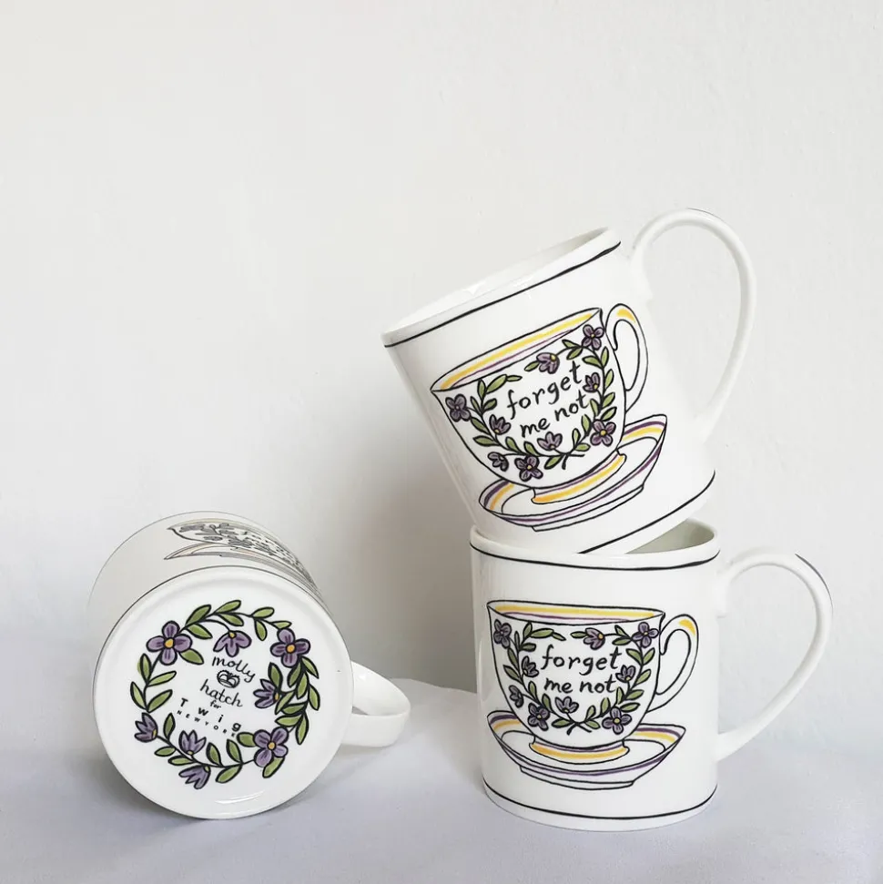 Heritage Forget Me Not Mug