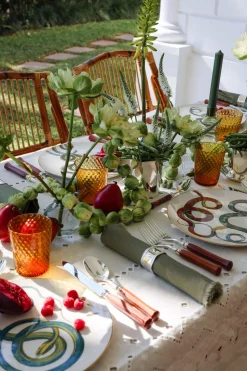 Hexagon Napkin Rings, Set of 4