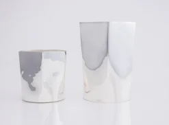 Hexagon Silver-Plated Ice Bucket