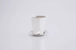 Hexagon Silver-Plated Small Tumbler