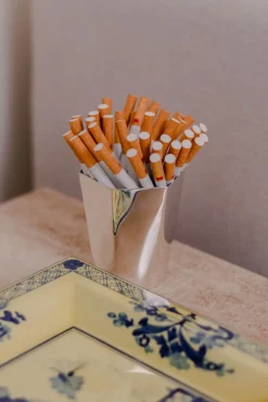 Hexagon Silver-Plated Small Tumbler