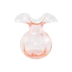 Hibiscus Glass Bud Vase