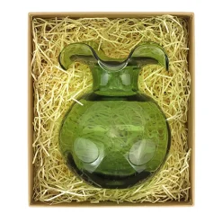 Hibiscus Glass Bud Vase