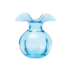 Hibiscus Glass Bud Vase