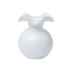 Hibiscus Glass Bud Vase